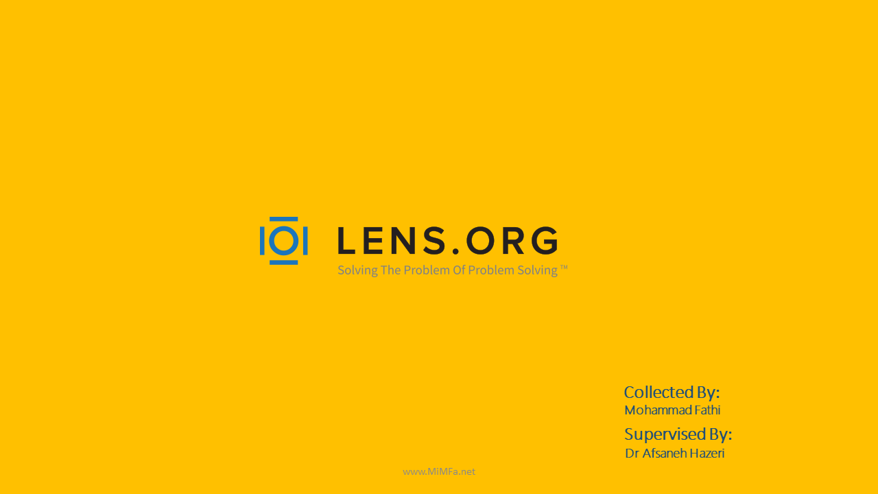 Lens Website Introduction